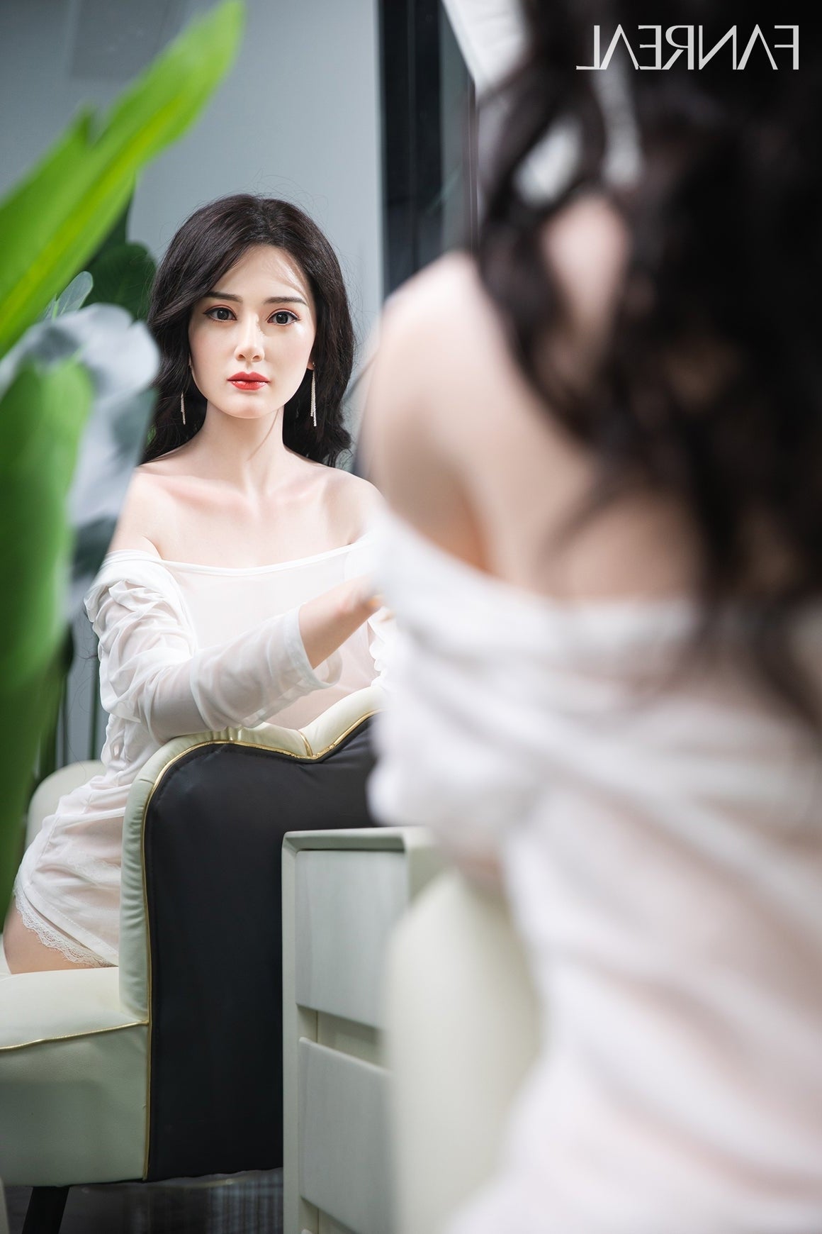 95cm/3ft1 G-cup Silicone Torso Sex Doll – Ling Fair Fanreal