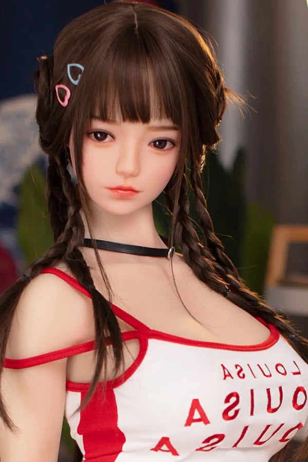 150cm/4ft11 D-cup Silicone Head Sex Doll - A6 Yui JX
