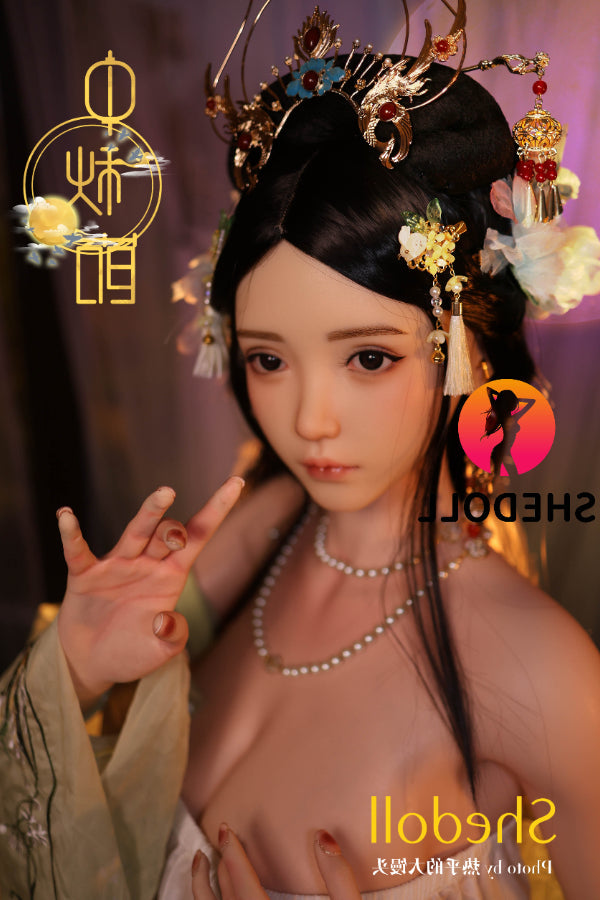 163cm/5ft4 H-cup Silicone Head Chinese Sex Doll - Qingning SHEDOLL