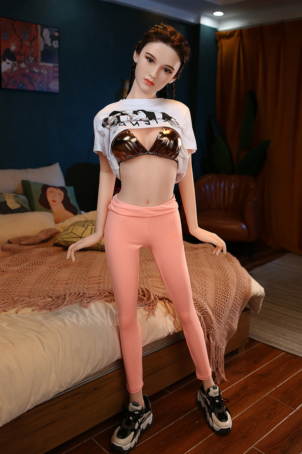 US In Stock - 160cm/5ft3 A-cup Small Breast TPE Sex Doll – #210 SY