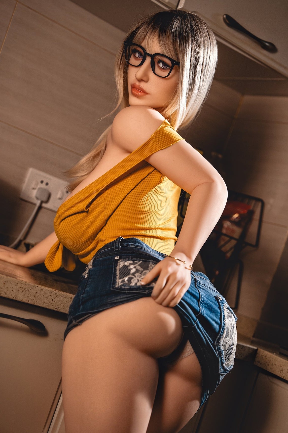 170cm/5ft7 D-cup Medium Breast TPE Sex Doll – #293 SY
