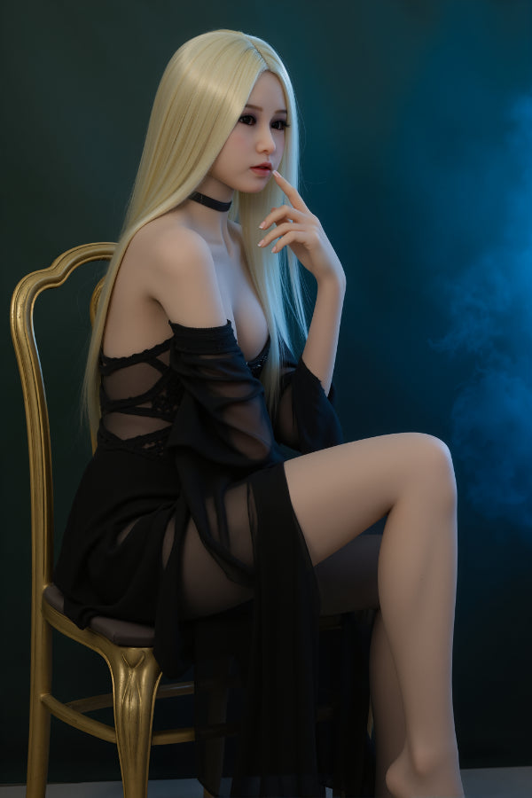 148cm/4ft10 F-Cup Blonde TPE Sex Doll #10 Aibei