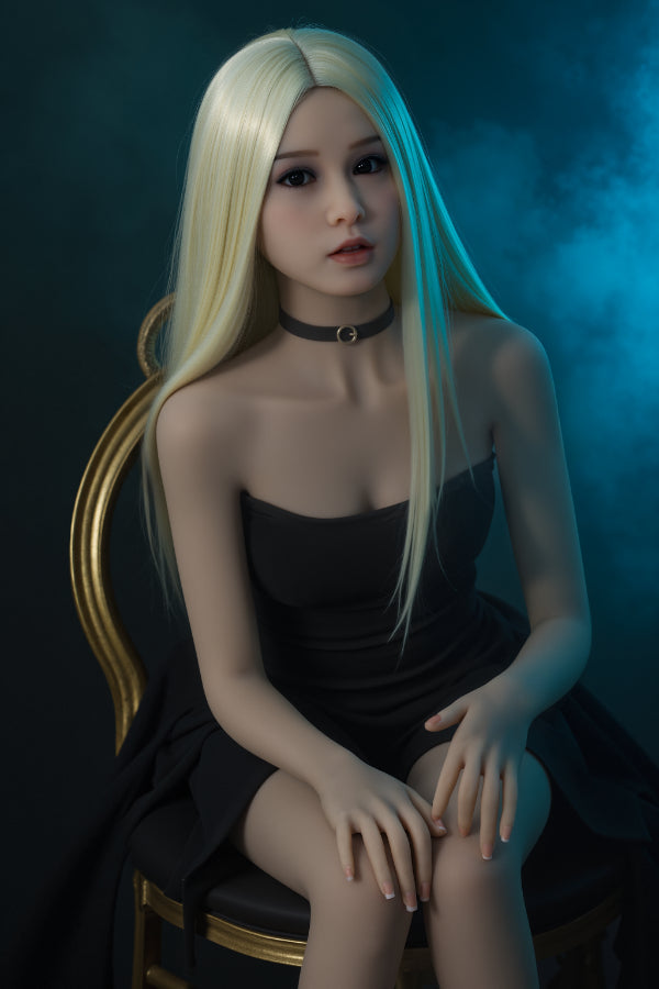 148cm/4ft10 F-Cup Blonde TPE Sex Doll #10 Aibei