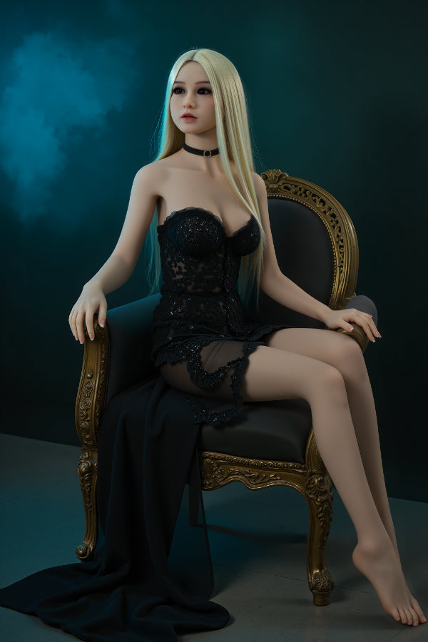 148cm/4ft10 F-Cup Blonde TPE Sex Doll #10 Aibei