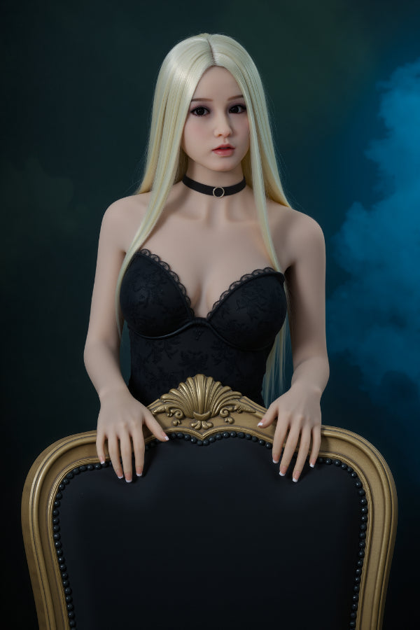 148cm/4ft10 F-Cup Blonde TPE Sex Doll #10 Aibei
