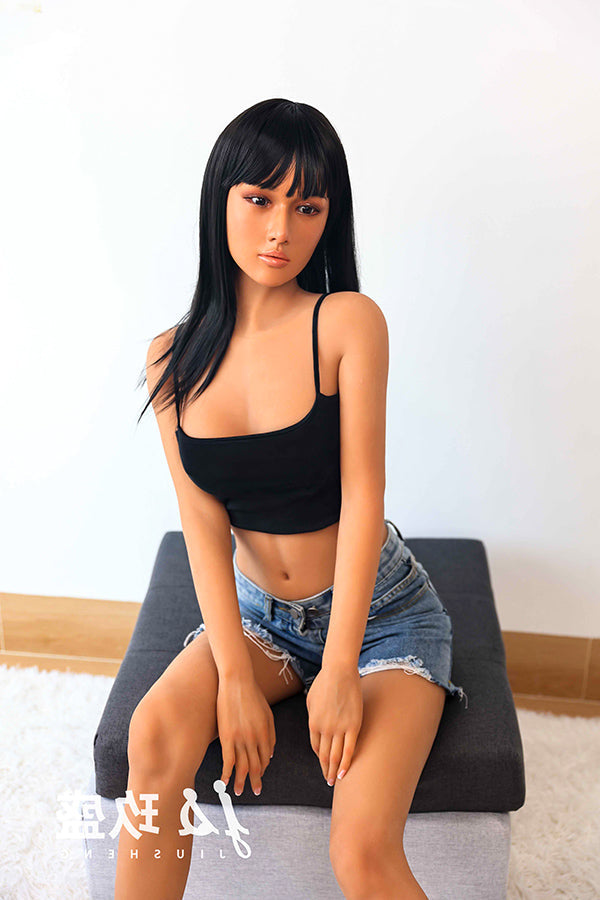 163cm/5ft4 F-cup Silicone Head Sex Doll - #1 Amy Jiusheng