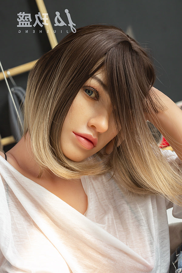 163cm/5ft4 F-cup Silicone Head Sex Doll - #3 Lisa Jiusheng