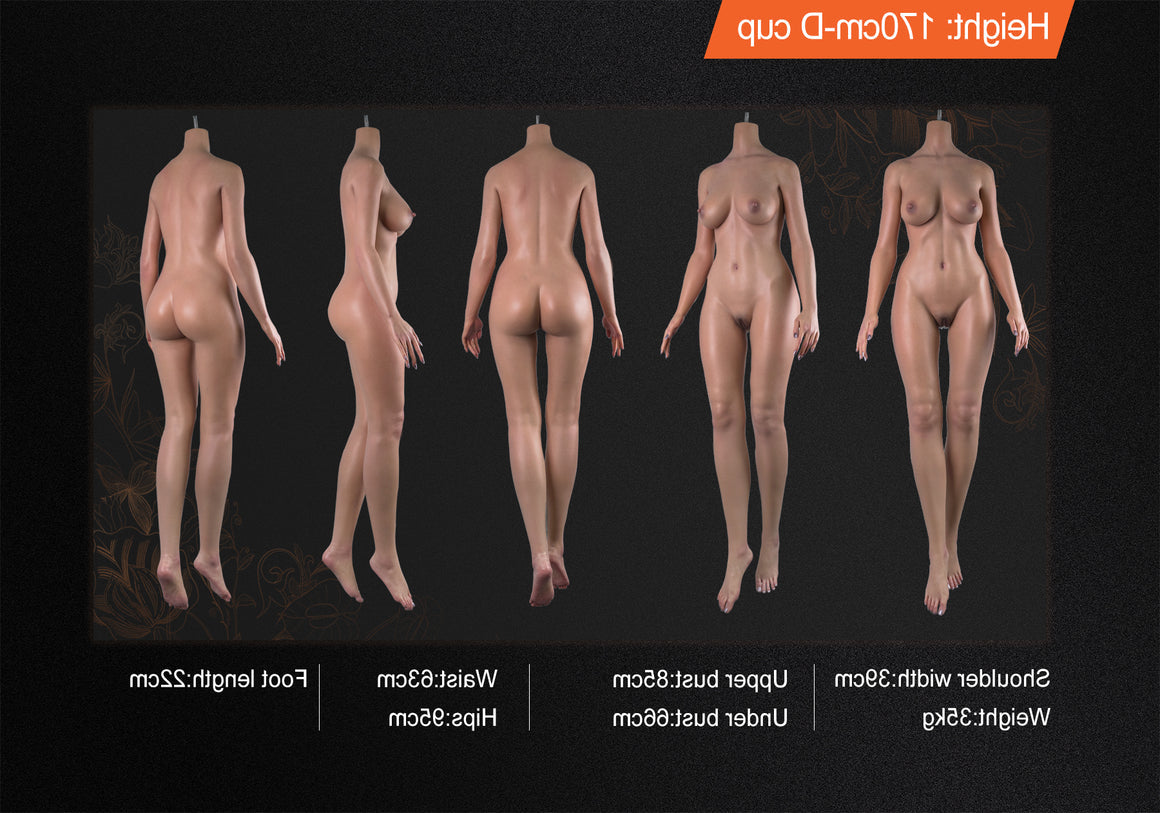 US In Stock - 170cm/5ft7 D-cup Most Realistic Silicone Sex Doll – Mari Torso Fanreal