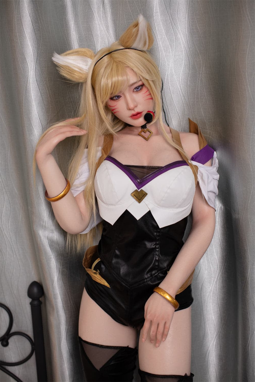US In Stock - 171cm/5ft7 D-cup Korean Silicone Head Sex Doll – Lia Starpery