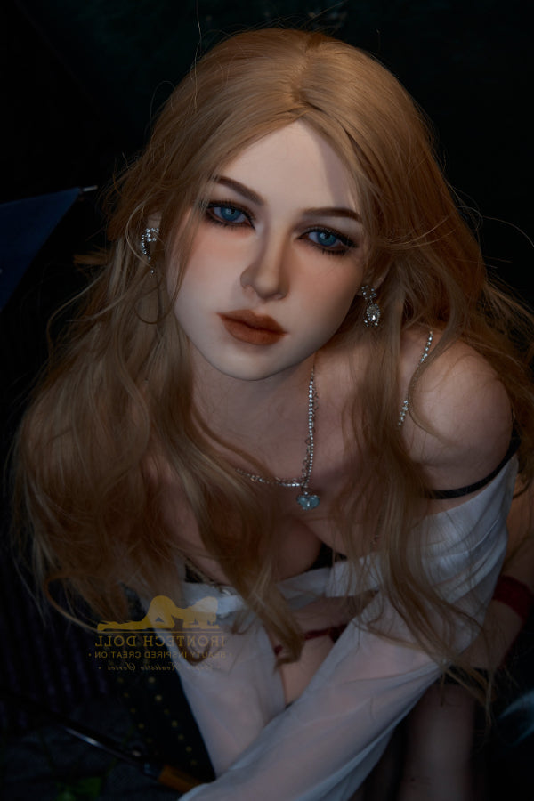US In Stock - 164cm/5ft5 F-cup Silicone Sex Doll - S38 Natural Irontech