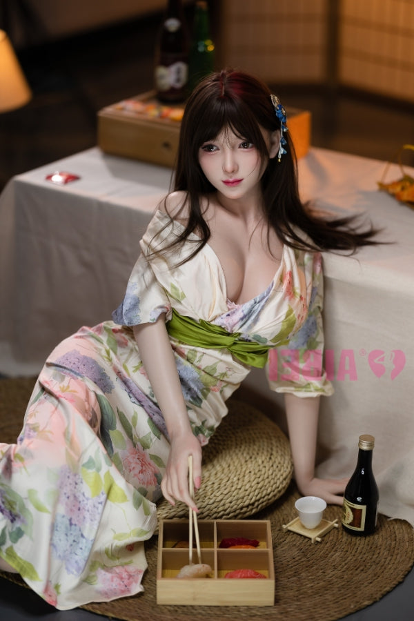 EU In Stock - 167cm/5ft6 E-Cup Big Breast Silicone Sex Doll #AB17 Aibei