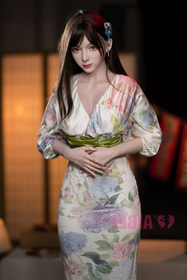 EU In Stock - 167cm/5ft6 E-Cup Big Breast Silicone Sex Doll #AB17 Aibei