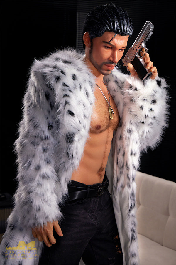 170cm/5ft7 Realistic Male Silicone Sex Doll - M7 Tanned Irontech