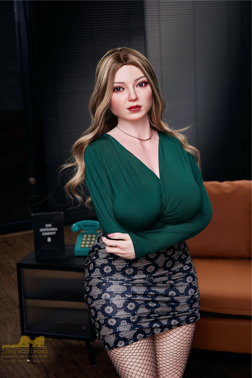 162cm/5ft4 I-cup Bubble Butt Big Boobs Silicone Sex Doll – S22 Maria Irontech