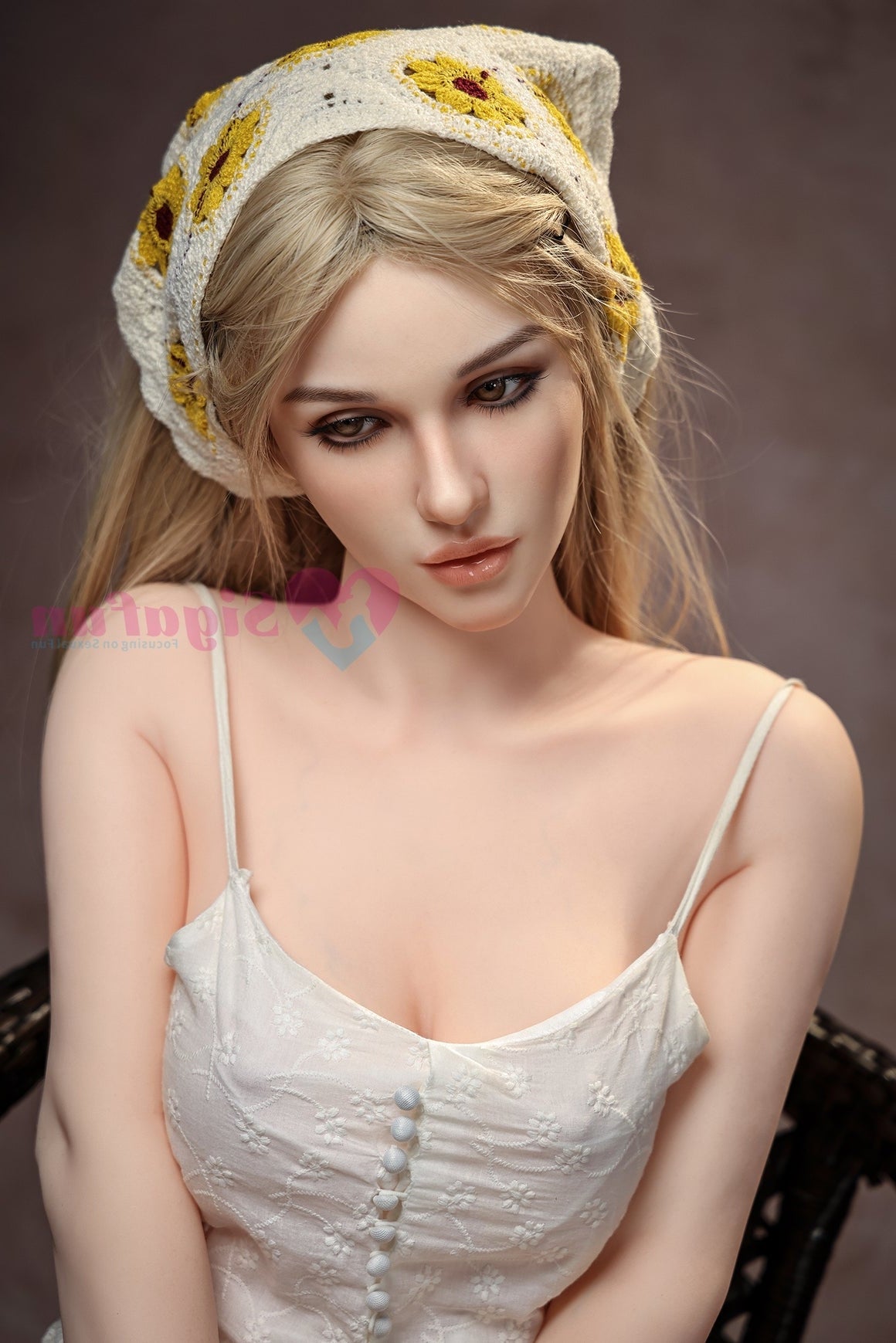 Us In Stock 163cm 5ft4 C Cup Silicone Head Blonde Sex Doll Sg2 Cecily Natural - C-cup Torso Sigafun