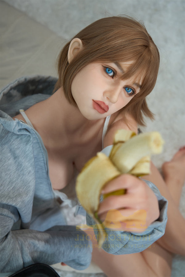 Us In Stock 166cm 5ft5 D Cup Tomboy Sex Doll Short Hair Silicone Sex Doll S45 Tina - Torso Irontech