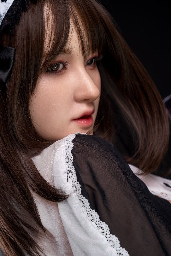 168cm/5ft6 G-cup Huge Breast Japanese Cute Full Silicone Sex Doll - #5 Torso Orange in