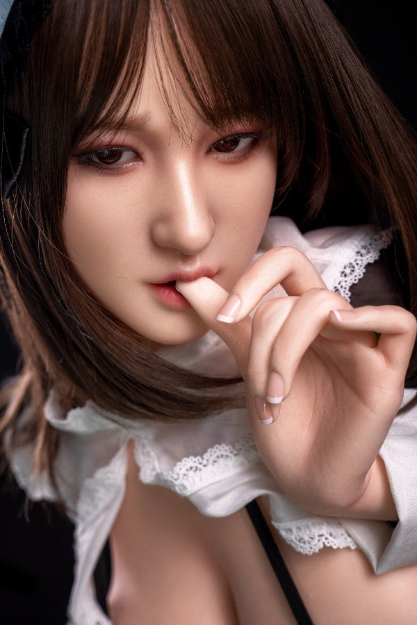 168cm/5ft6 G-cup Huge Breast Japanese Cute Full Silicone Sex Doll - #5 Torso Orange in