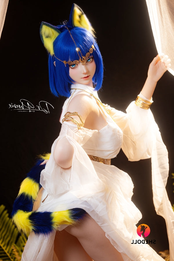 168cm/5ft8 D-cup Silicone Head Sex Doll - JiangXiaoTang SHEDOLL