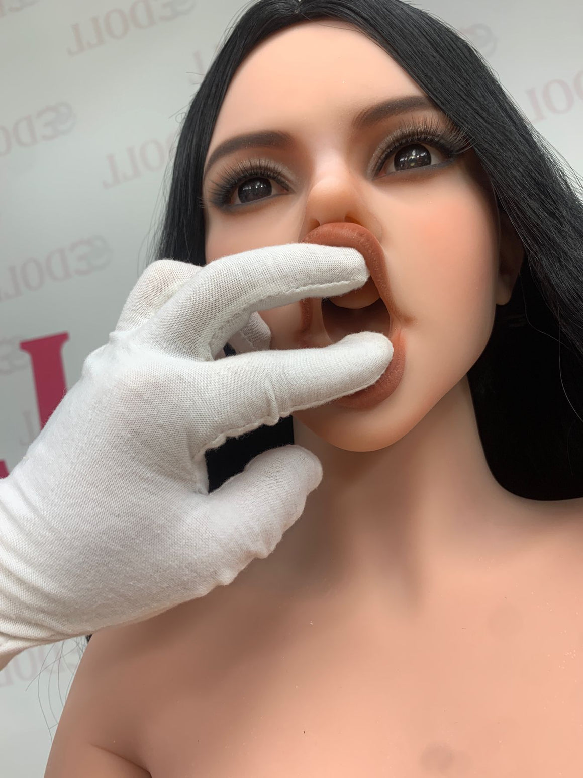 Us In Stock 157cm 5ft2 H Cup Beautiful Realistic Stpe Sex Doll Head 120d - H-cup Torso