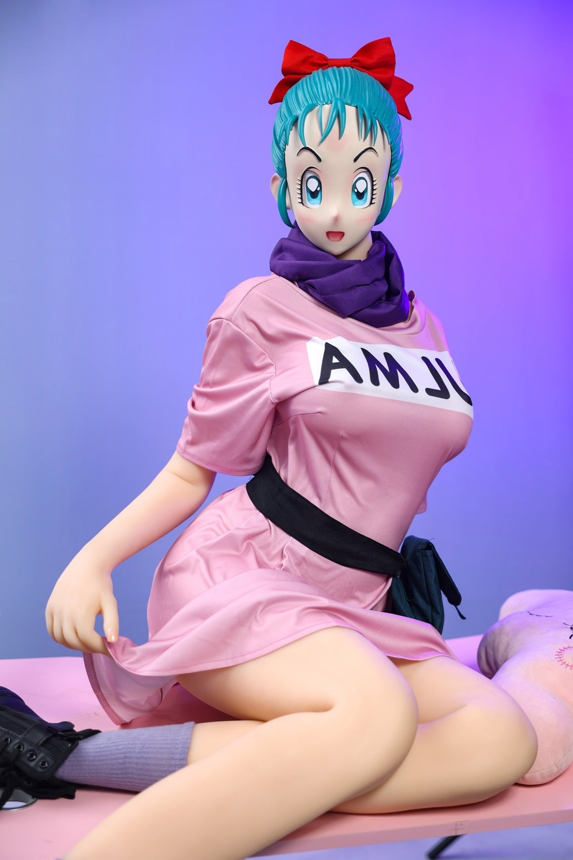 158cm/5ft2 D-cup Anime Dragon Ball Character Bulma TPE Sex Doll Betterlovedoll