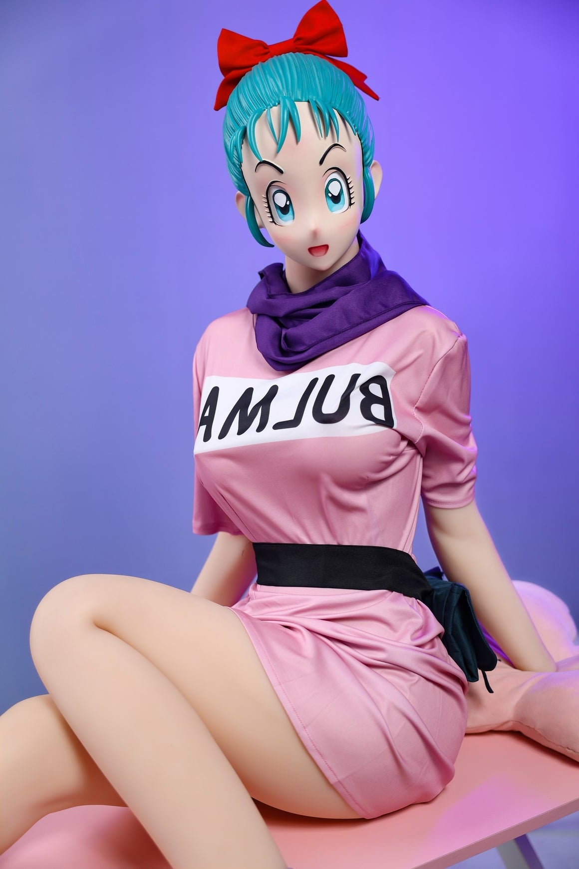 158cm/5ft2 D-cup Anime Dragon Ball Character Bulma TPE Sex Doll Betterlovedoll