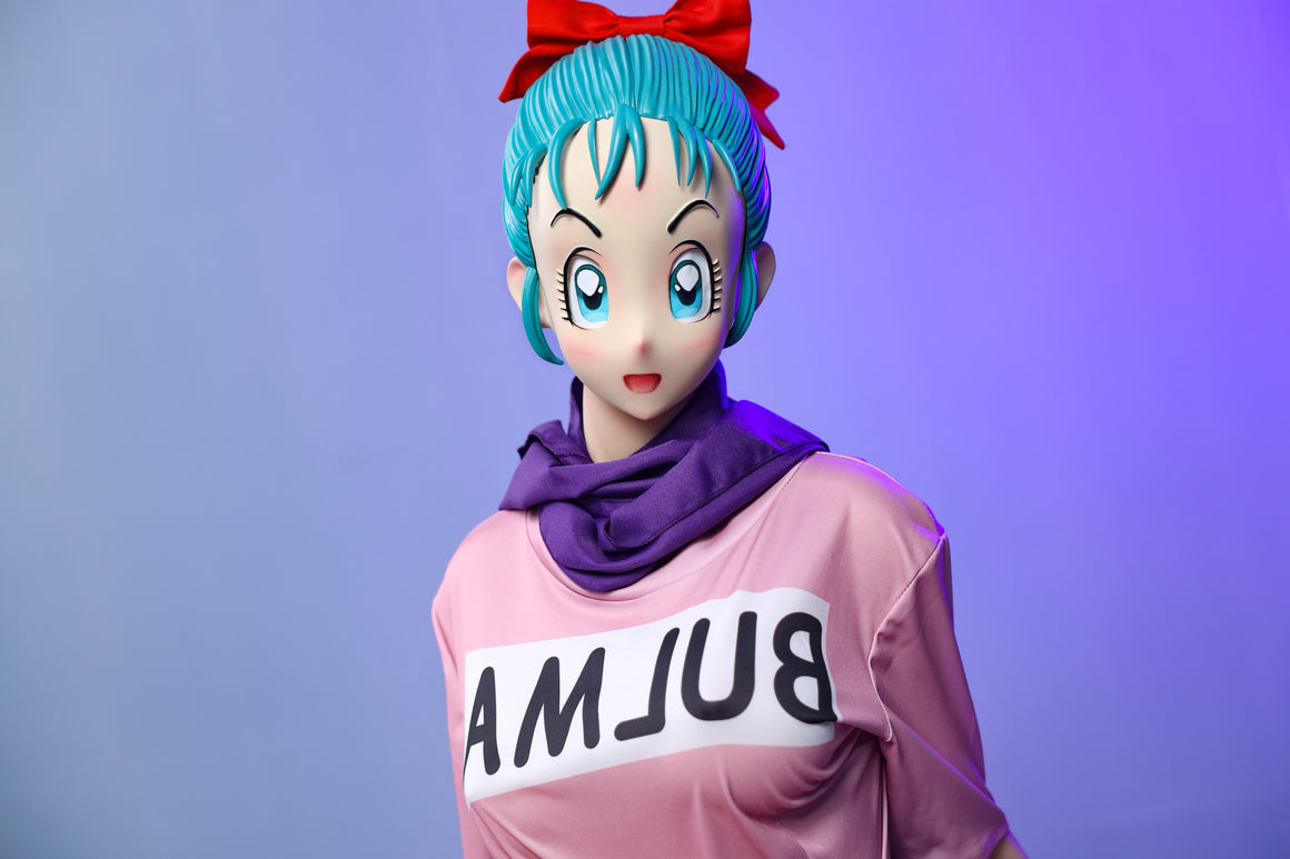 158cm/5ft2 D-cup Anime Dragon Ball Character Bulma TPE Sex Doll Betterlovedoll
