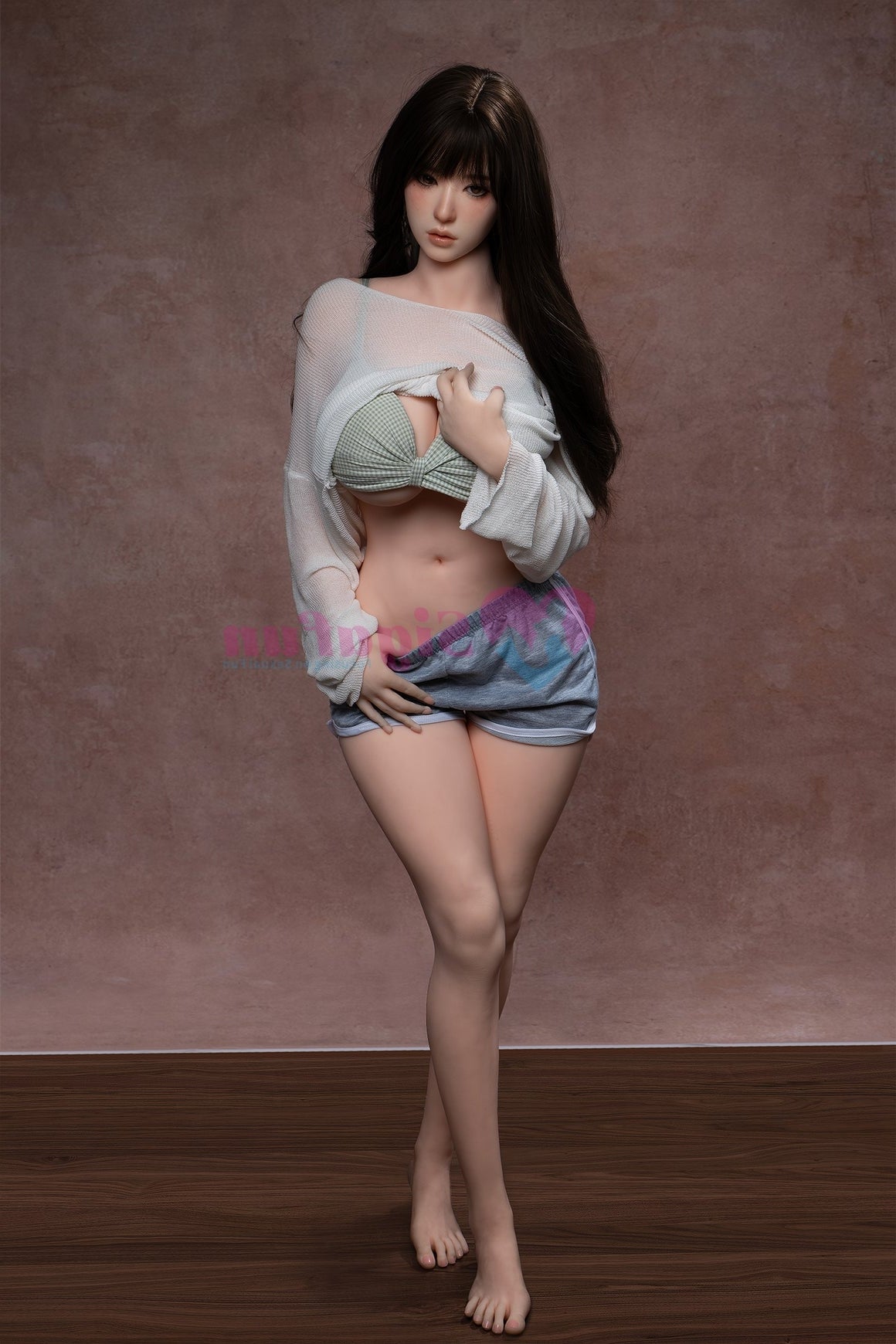 EU In Stock - 159cm/5ft3 E-Cup Silicone Head Sex Doll - SG5 Natural Sigafun