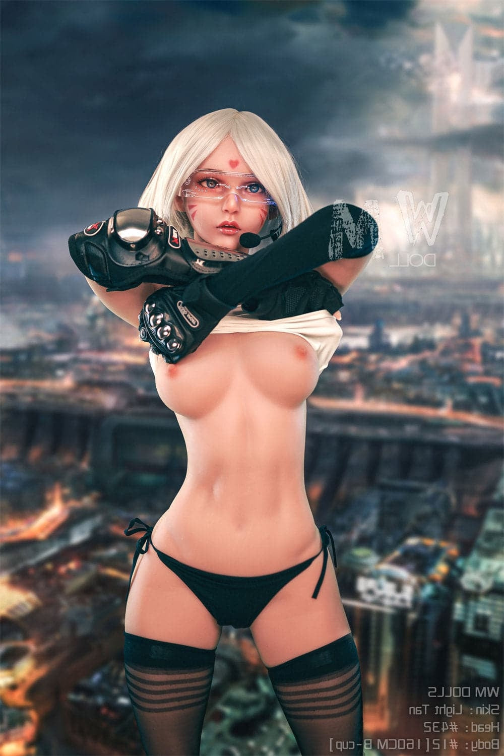 160cm/5ft3 B-cup 2B Real Life Sex TPE Doll with #432 Head WM