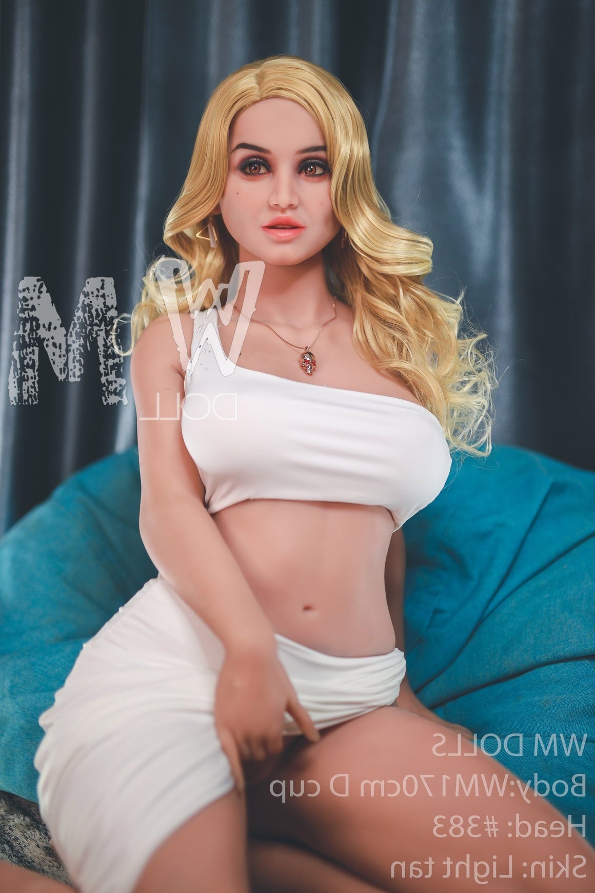 170cm/5ft5 D-cup Blonde Big Booty TPE Sex Doll with #314 Head WM
