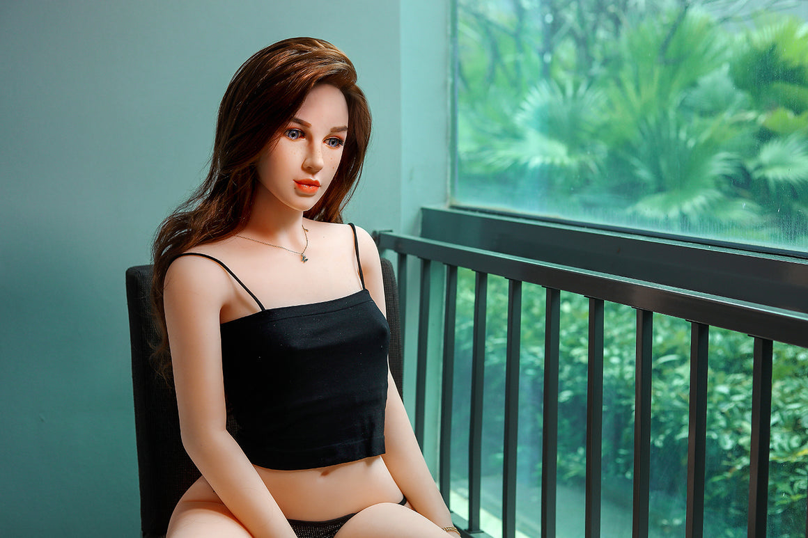 US In Stock - 159cm/5ft3 A-cup Small Breast TPE Sex Doll #263 SY