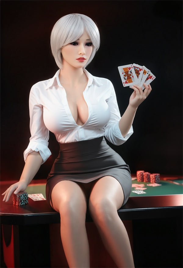US In Stock - 159cm/5ft3 Chubby Sex Doll #185 TPE Aibei