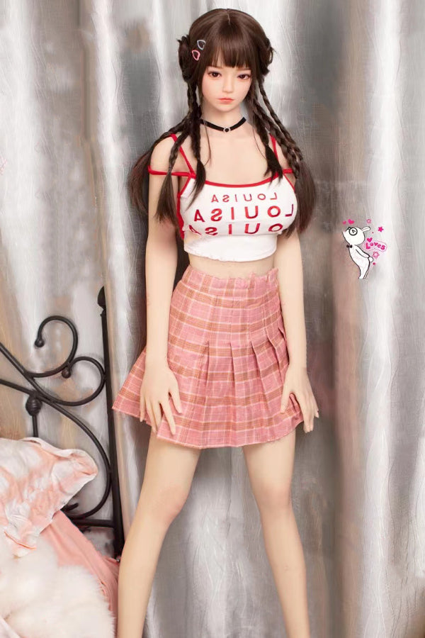 150cm/4ft11 D-cup Silicone Head Sex Doll - A6 Yui JX