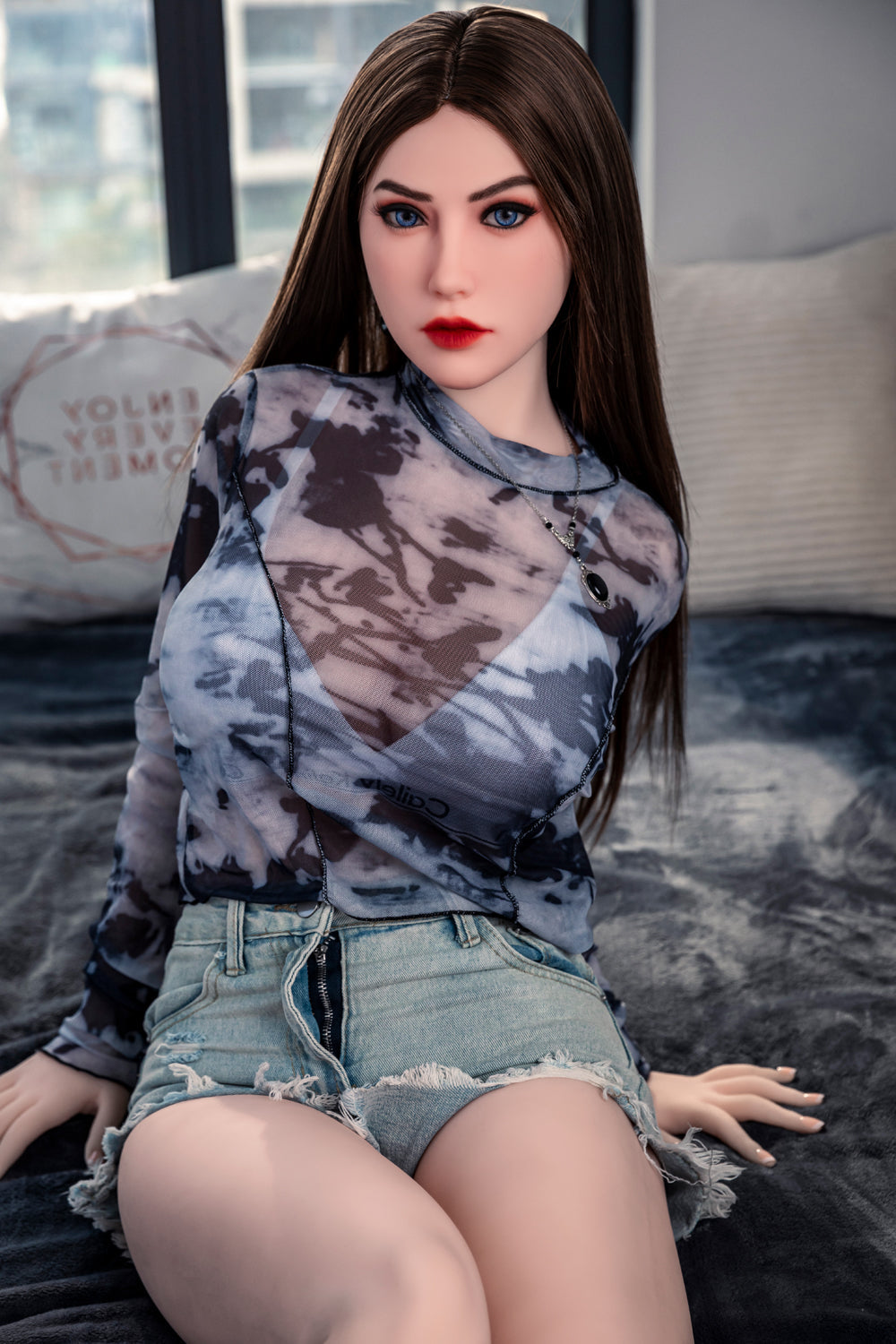 US In Stock - 160cm/5ft3 D-cup TPE Asian Sex Doll - C9 Galaxy Doll