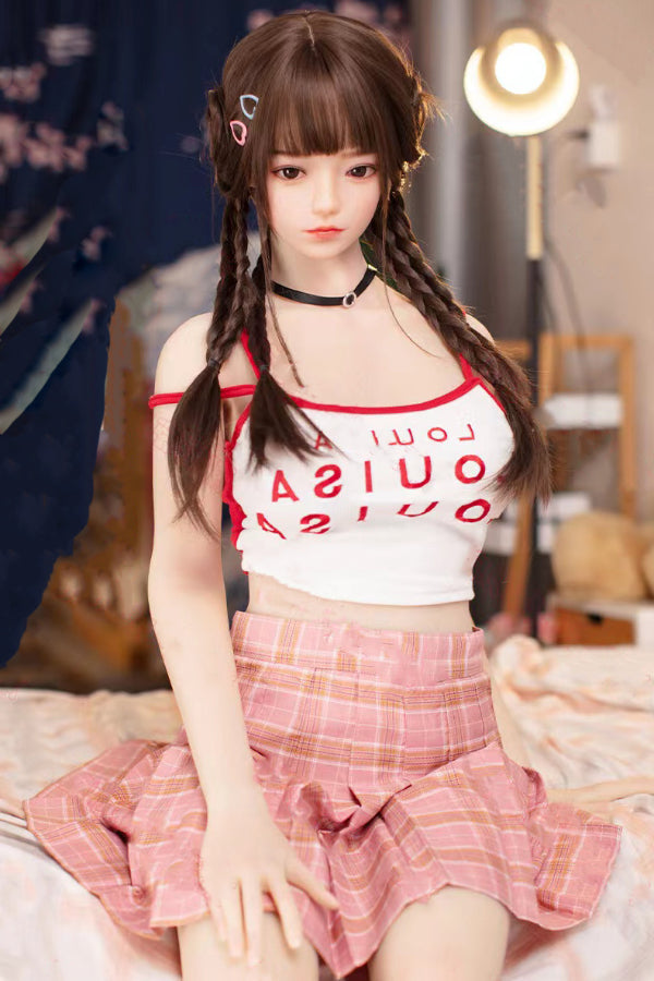 150cm/4ft11 D-cup Silicone Head Sex Doll - A6 Yui JX