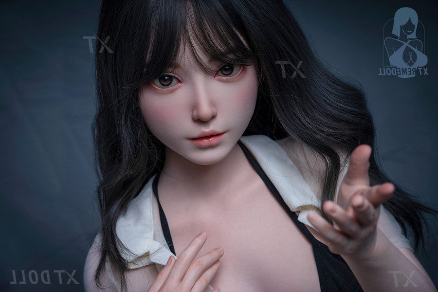 150cm/4ft11 D-cup Japanese Big Breast|Tits Full Silicone Sex Doll - Li Torso XT