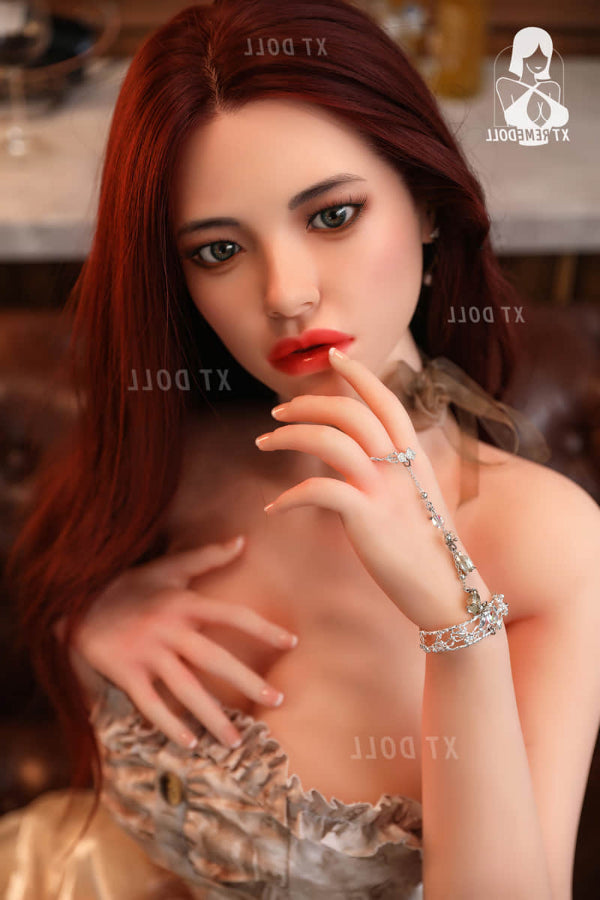 157cm/5ft2 F-cup Silicone Head Sex Doll - Hailey XT