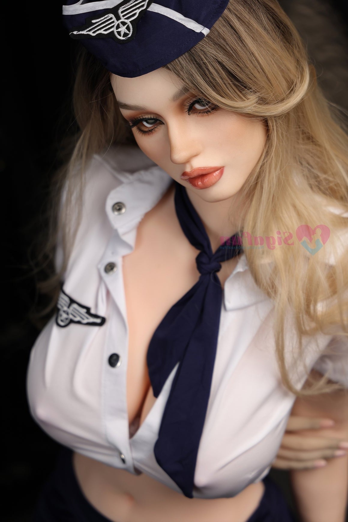 Us In Stock 159cm 5ft3 E Cup Silicone Head Blonde Sex Doll Sg3 Ada Natural - E-cup Torso Sigafun
