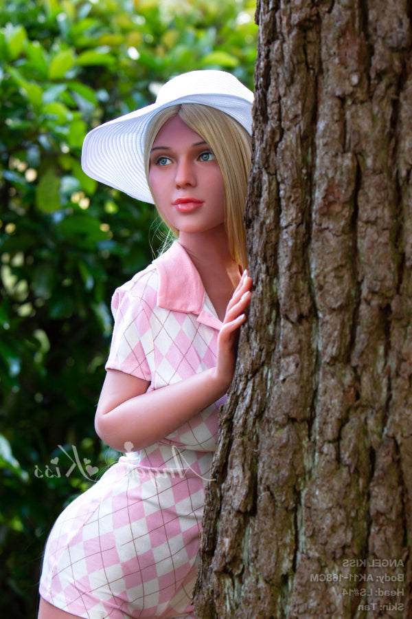 168cm/5ft6 D-cup Blond Silicone Sex Doll – LS14 Angelkiss