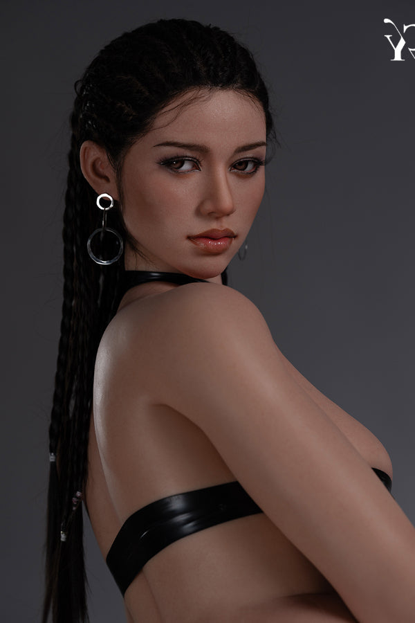 170cm/5ft7 D-Cup Silicone Head Latina Sex Doll - Amber TOP-CYDOLL