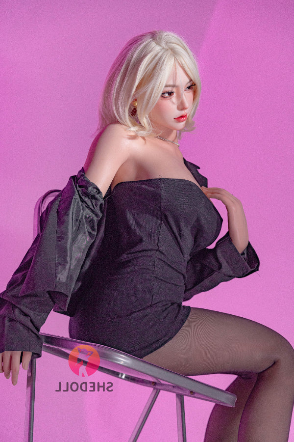 168cm/5ft8 D-cup Silicone Head Sex Doll - Bailu SHEDOLL
