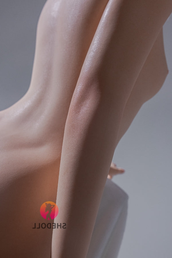 152cm/4ft11 A-cup Japanese Silicone Head Sex Doll - JiangXiaoLi2.0 SHEDOLL