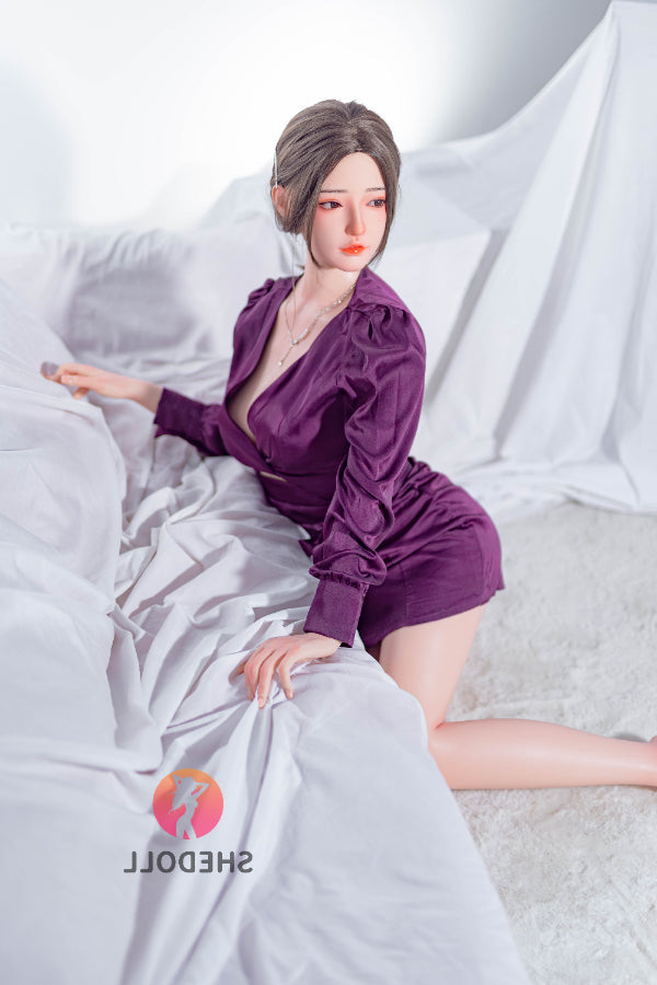 158cm/5ft C-cup Silicone Head Sex Doll - Huayin SHEDOLL