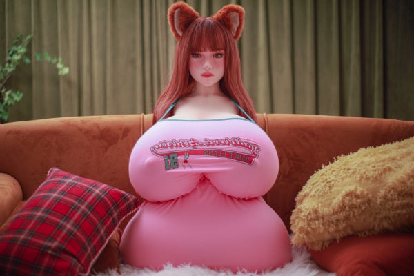 US In Stock - ⭐️CLM Pro⭐️Silicone Head Huge Breast BBW Sex Doll Torso Climax