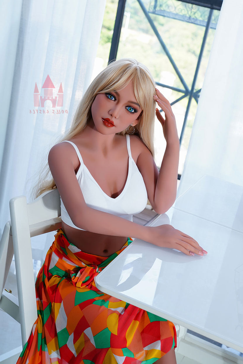 US In Stock - 156cm/5ft1 B-cup Small Boobs Sex Doll - #k1 TPE Dolls Castle