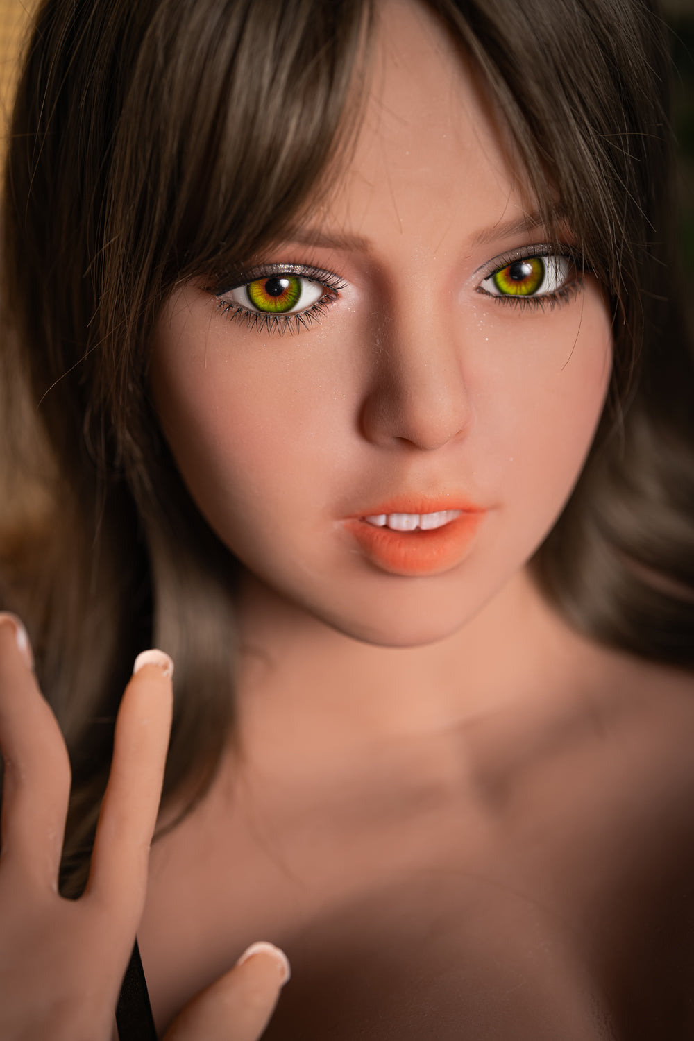 US In Stock - 75cm/2ft5 M-cup TPE Sex Doll Torso - C2 Tan Galaxy Doll