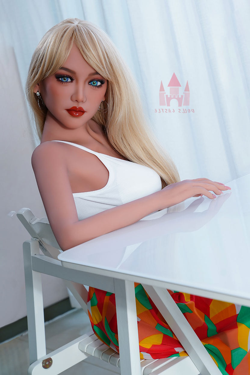 US In Stock - 156cm/5ft1 B-cup Small Boobs Sex Doll - #k1 TPE Dolls Castle