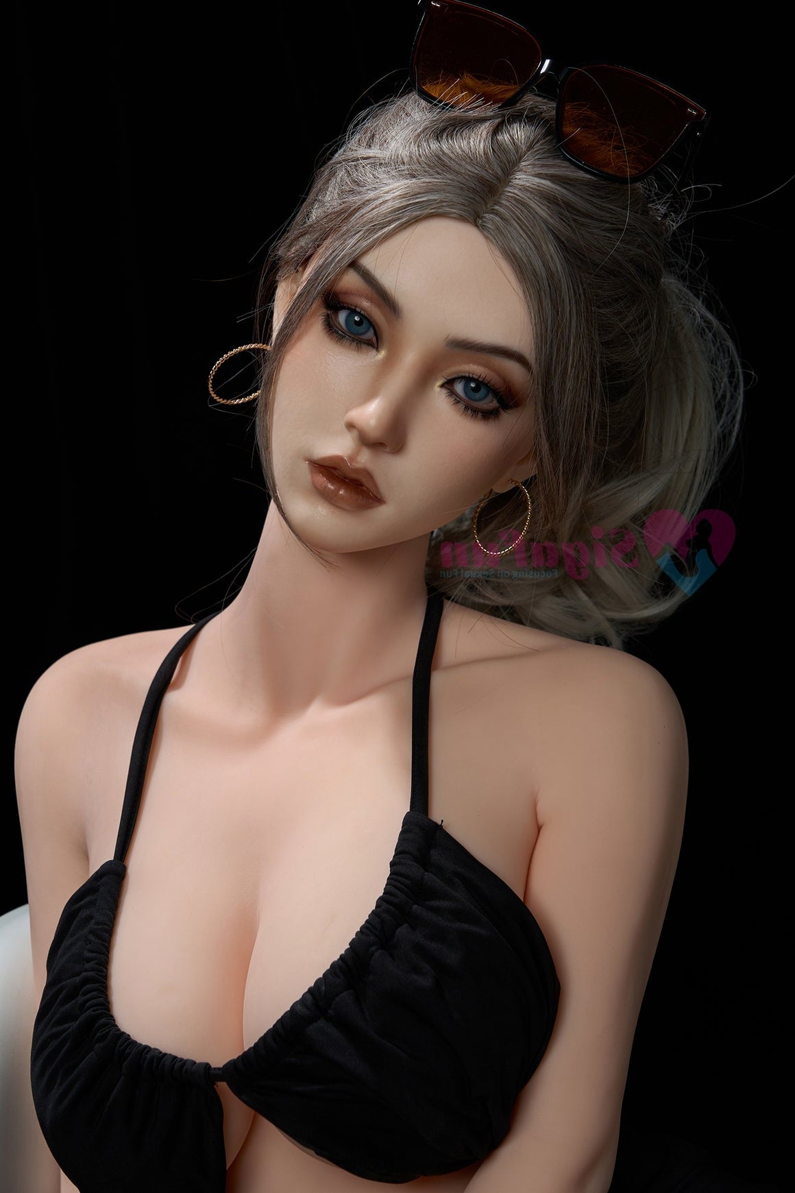 Us In Stock 164cm 5ft5 H Cup Silicone Head Chinese Sex Doll Sg6 Yuri Natural - H-cup Torso Sigafun