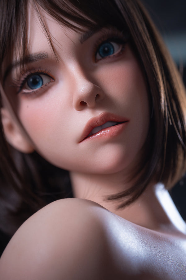 US In Stock - 158cm/5ft2 D-cup Full Silicone Sex Doll - T05 Fair Top Fire
