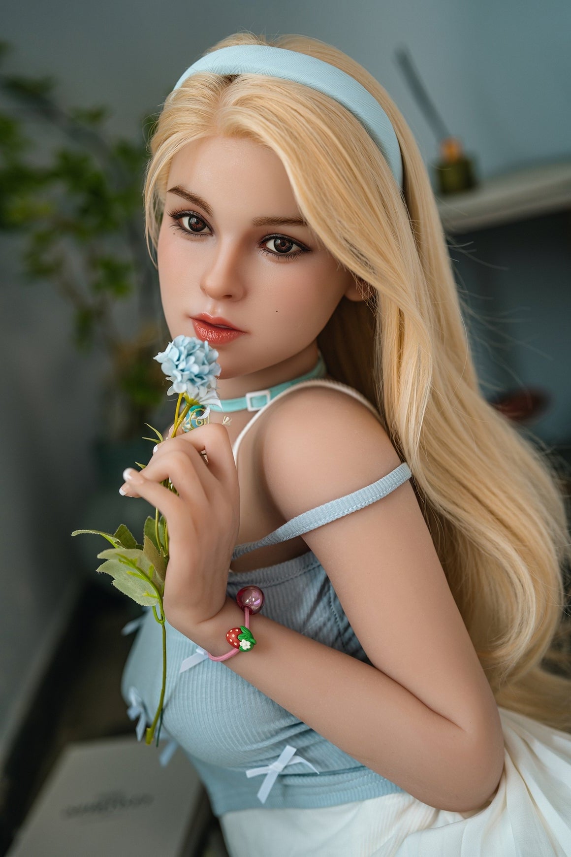 US In Stock - 148cm/4ft9 C-cup Medium Breast Silicone Head Sex Doll – Torso SY